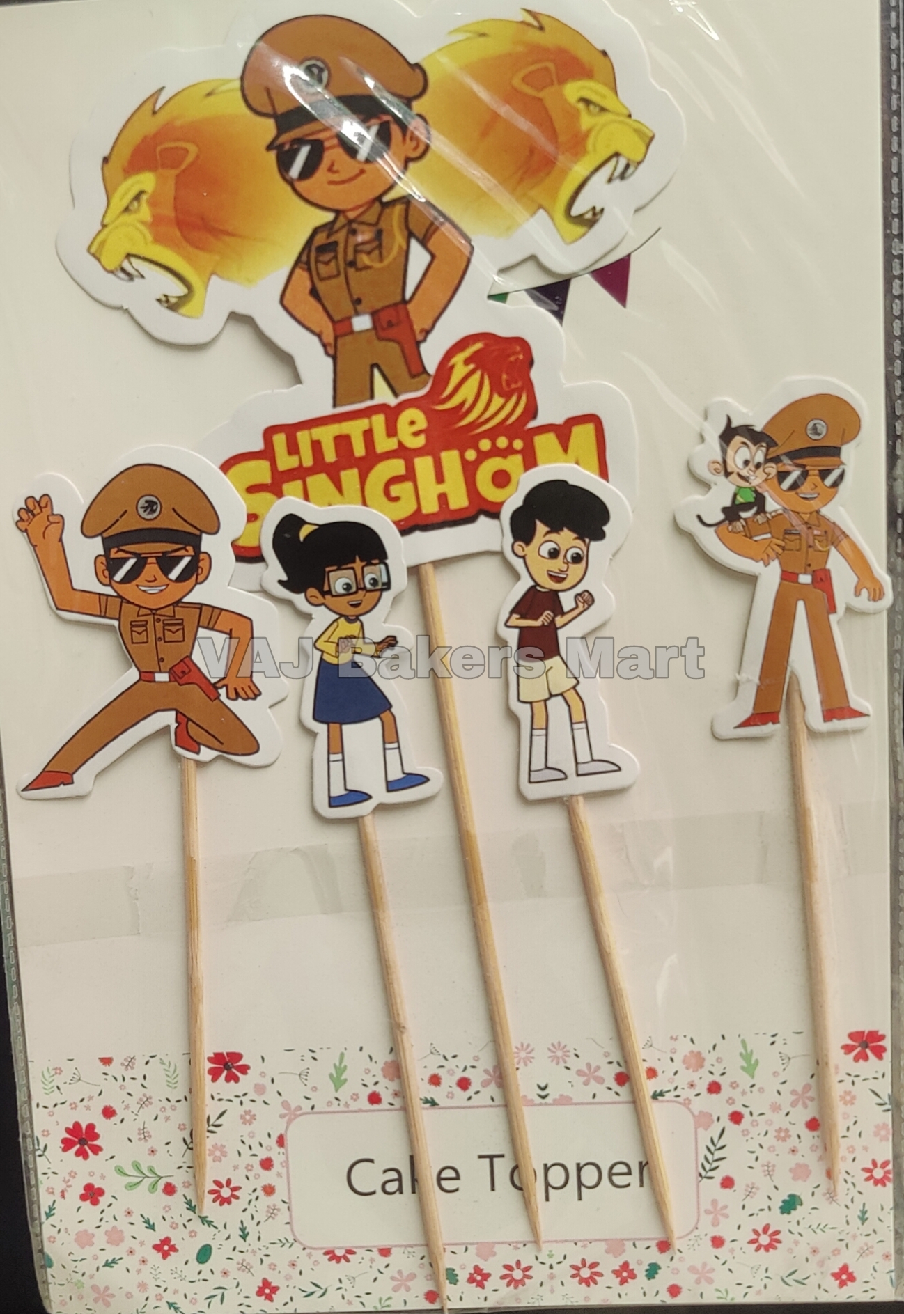 PT39 Little Singham Theme Topper