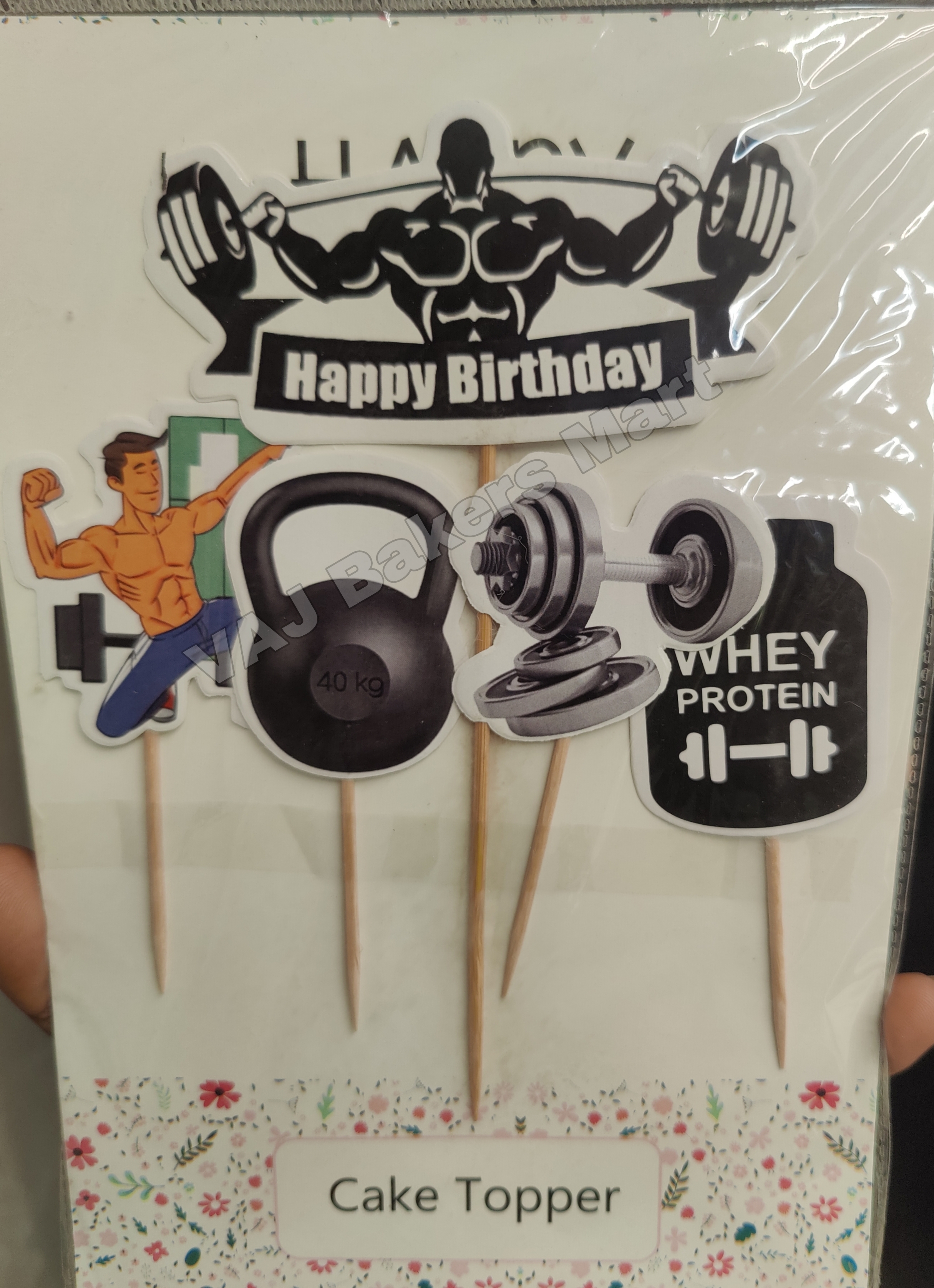 PT43 Gym Theme Topper