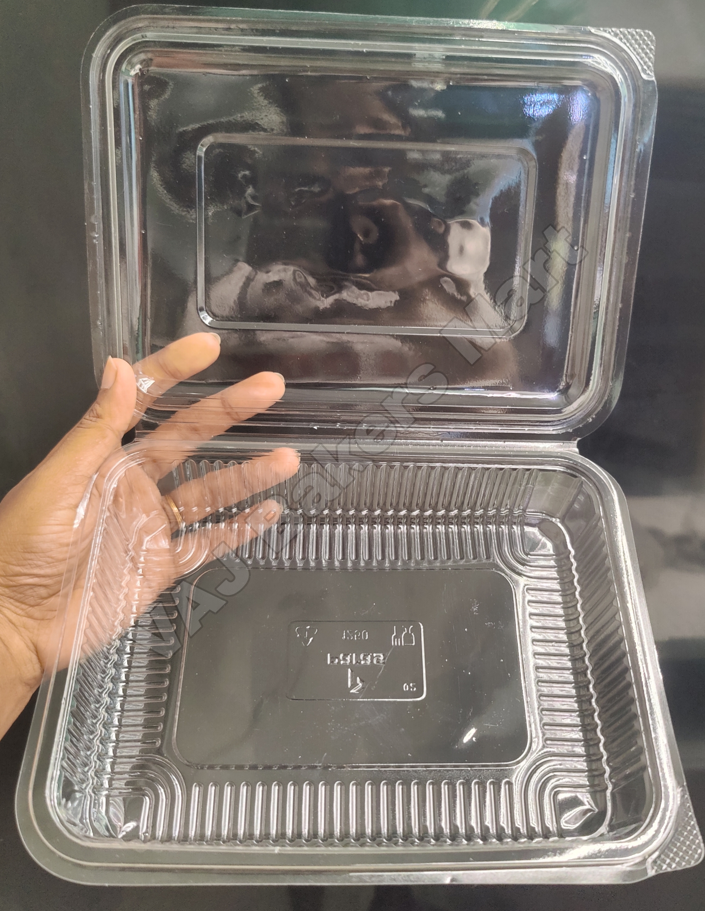 750ml Brownie PVC Box (Pack of 5)
