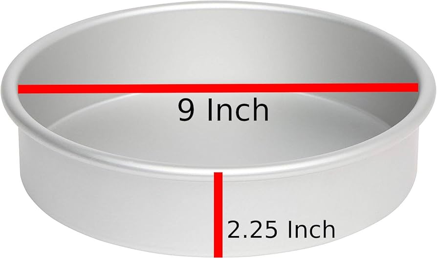 Round Cake Tin 9" x 2.5"