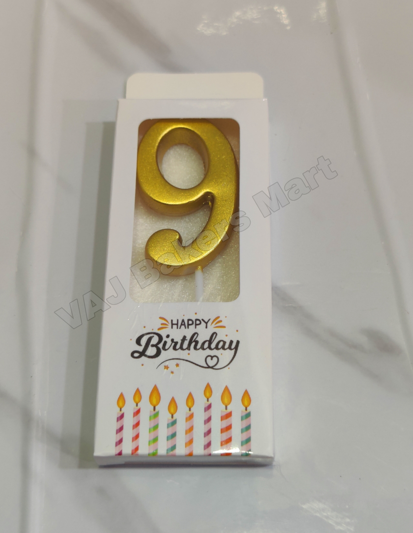 Imported Numerical Candle No.9