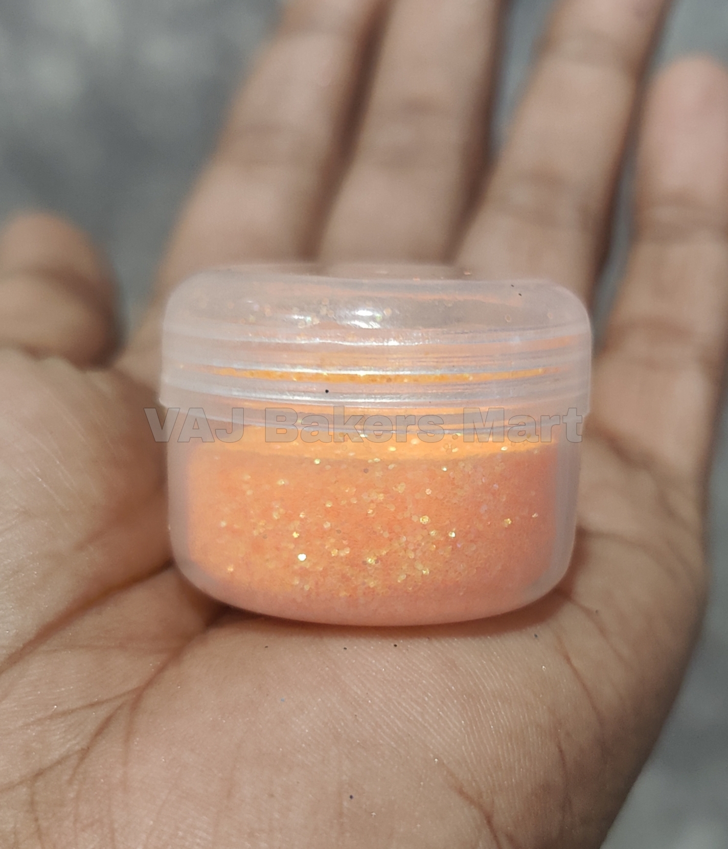 Orange Shimmer Glitter Dust