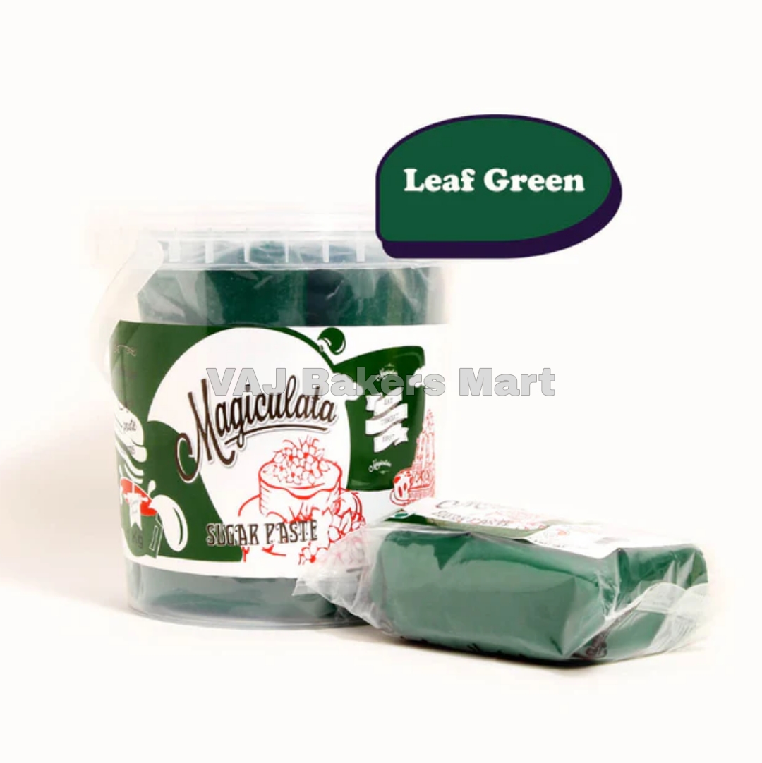 Sugar Paste Fondant Leaf Green 1KG- Magic Colours