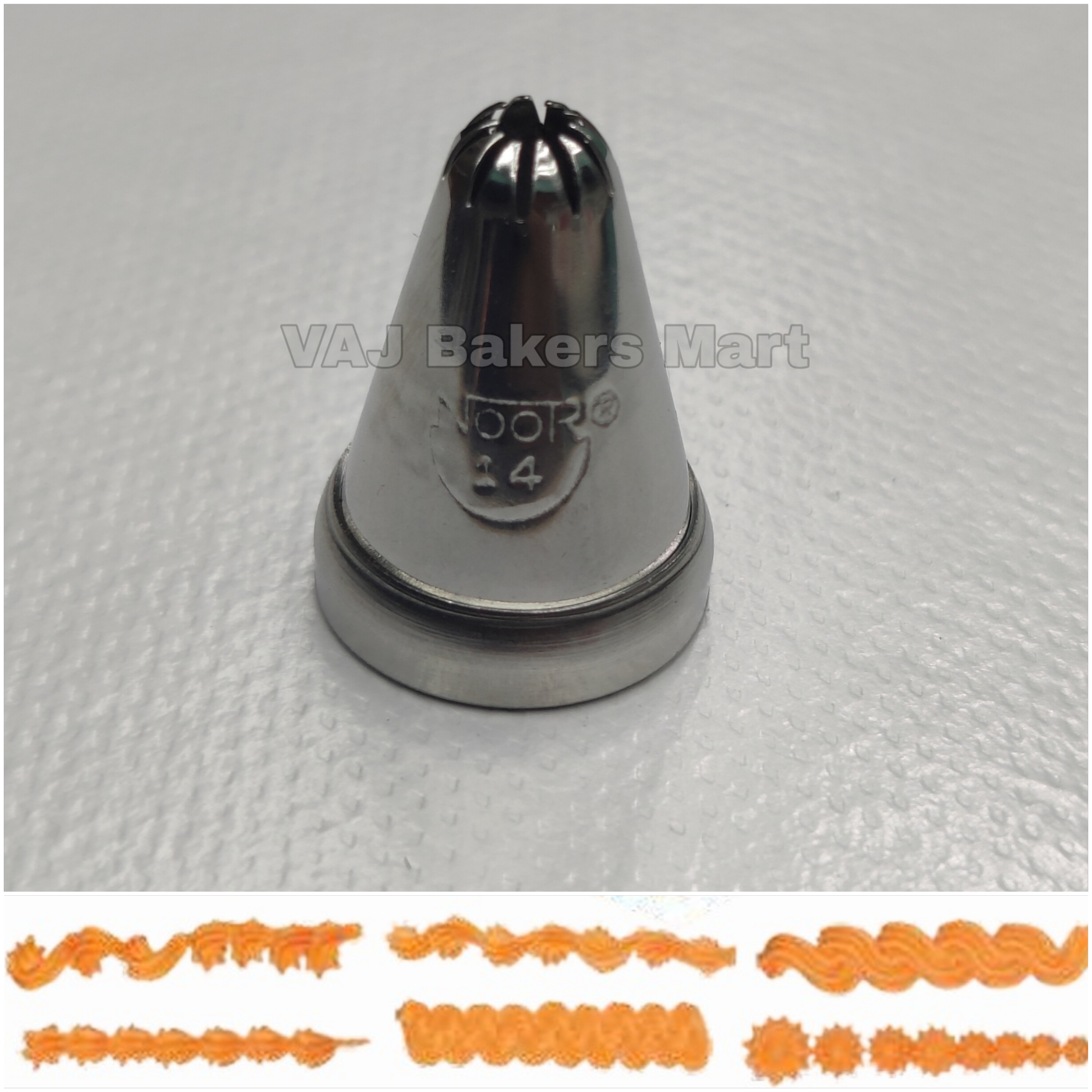 Noor 14 Closed Star End Nozzle - 10 Star