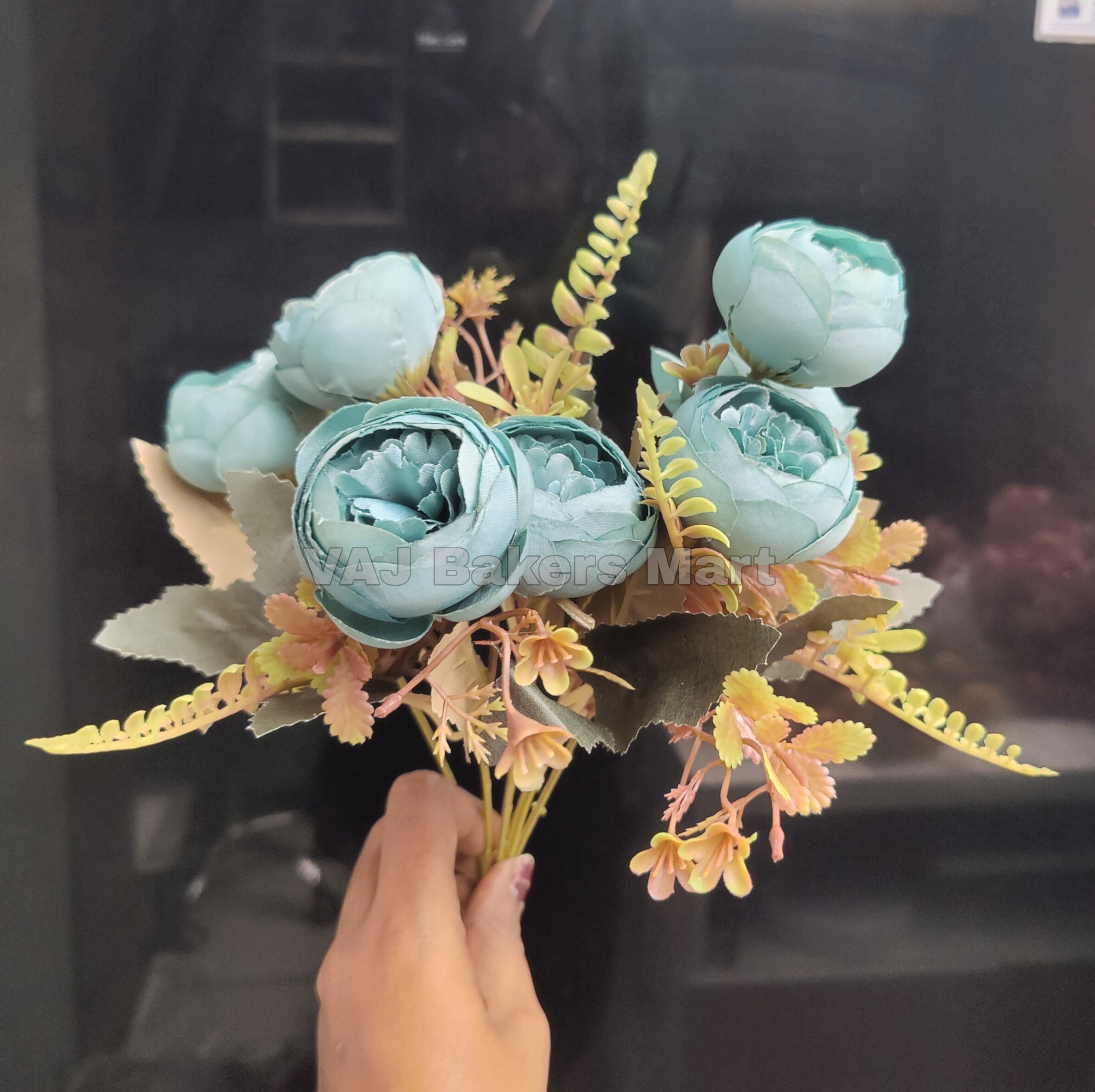 FB25 Pheony Flower Bunch