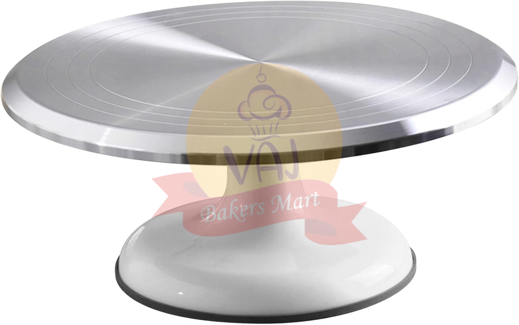 360 Rotating Stainless Steel Turntable for Professional Cake Decoration