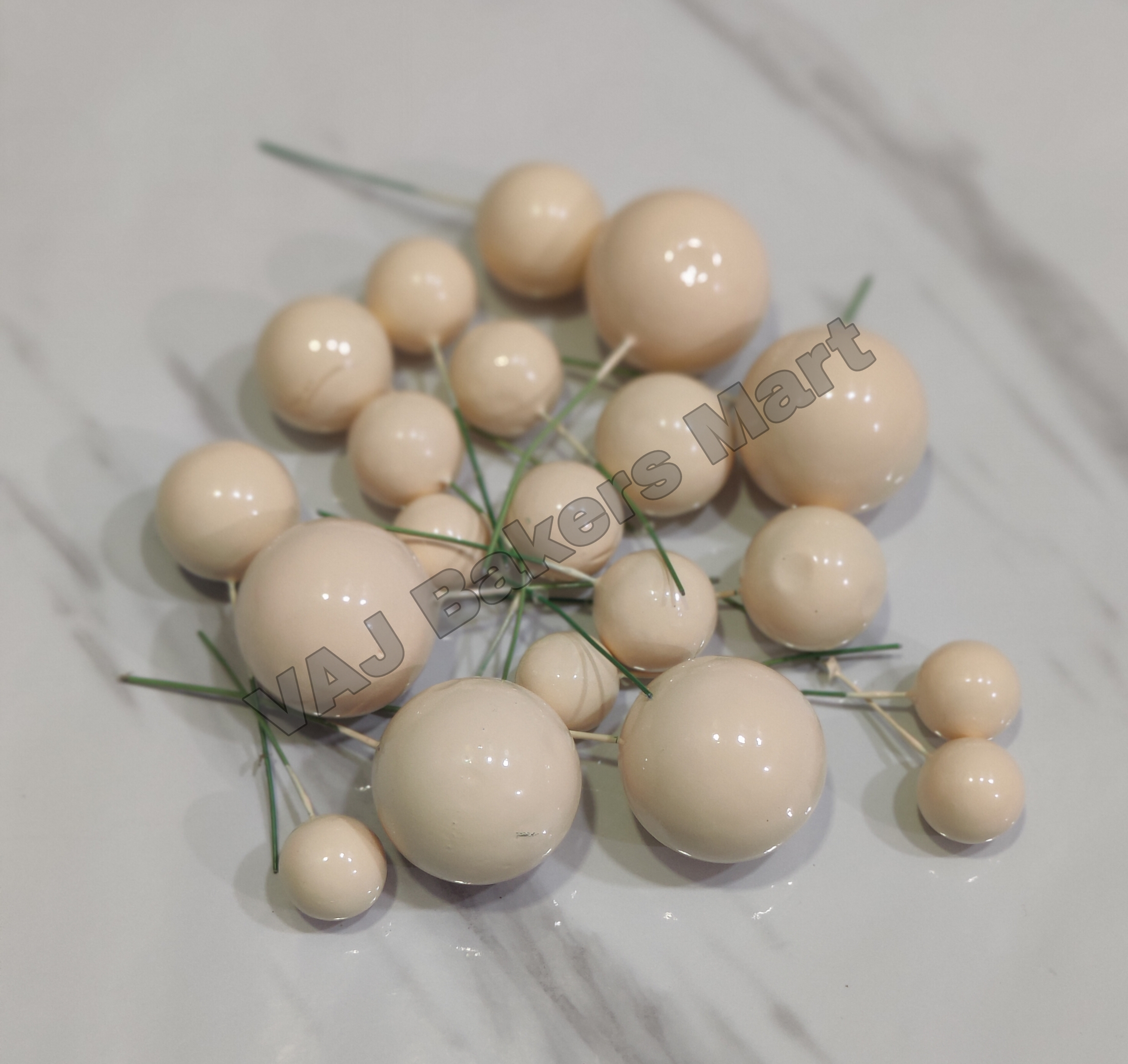 Sandal Metallic Faux Balls