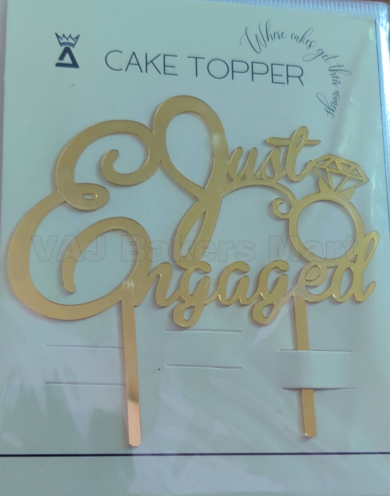 E3 Acrylic Engagement Toppers