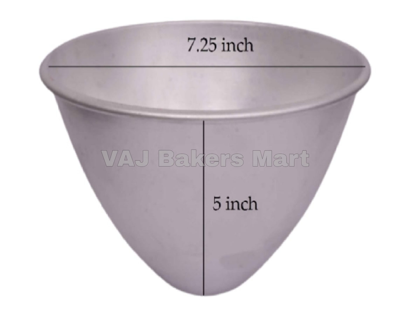 Doll Cake Tin 7.25" x 5"