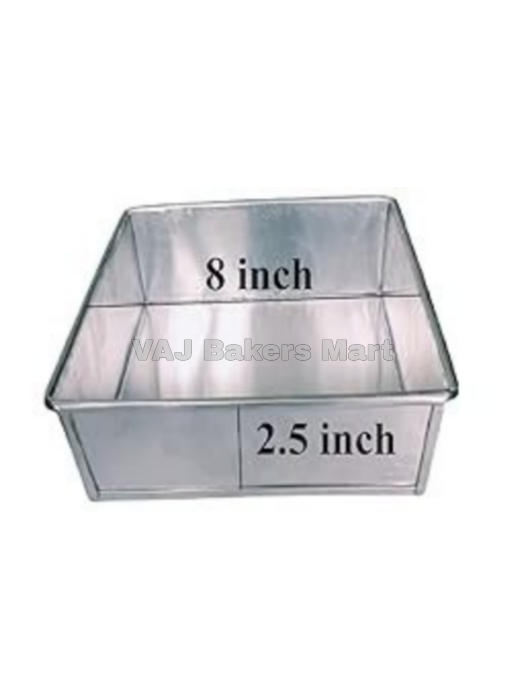 Square Cake Tin 8" x 8" x 2.5"