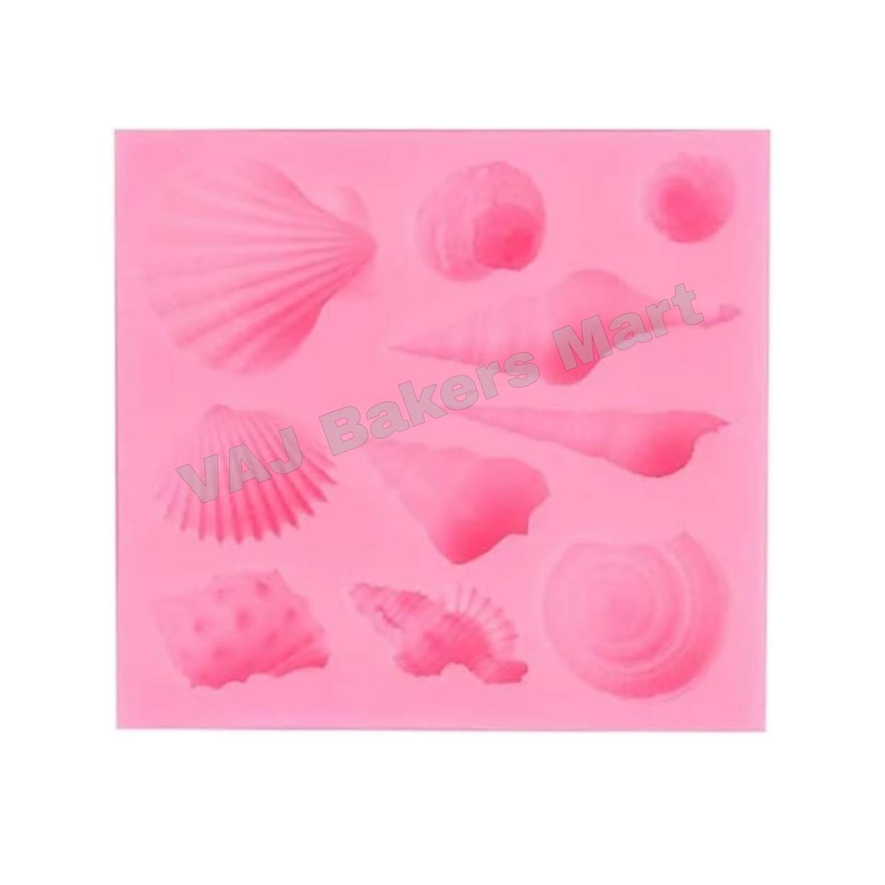 Sea Shell Silicon Fondant Mould