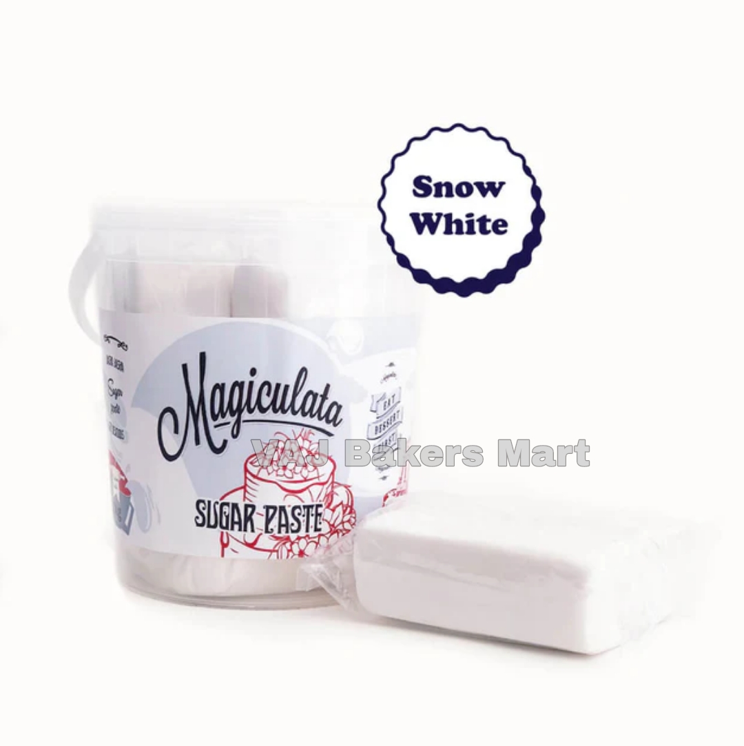 Sugar Paste Fondant White 250grams - Magic Colours