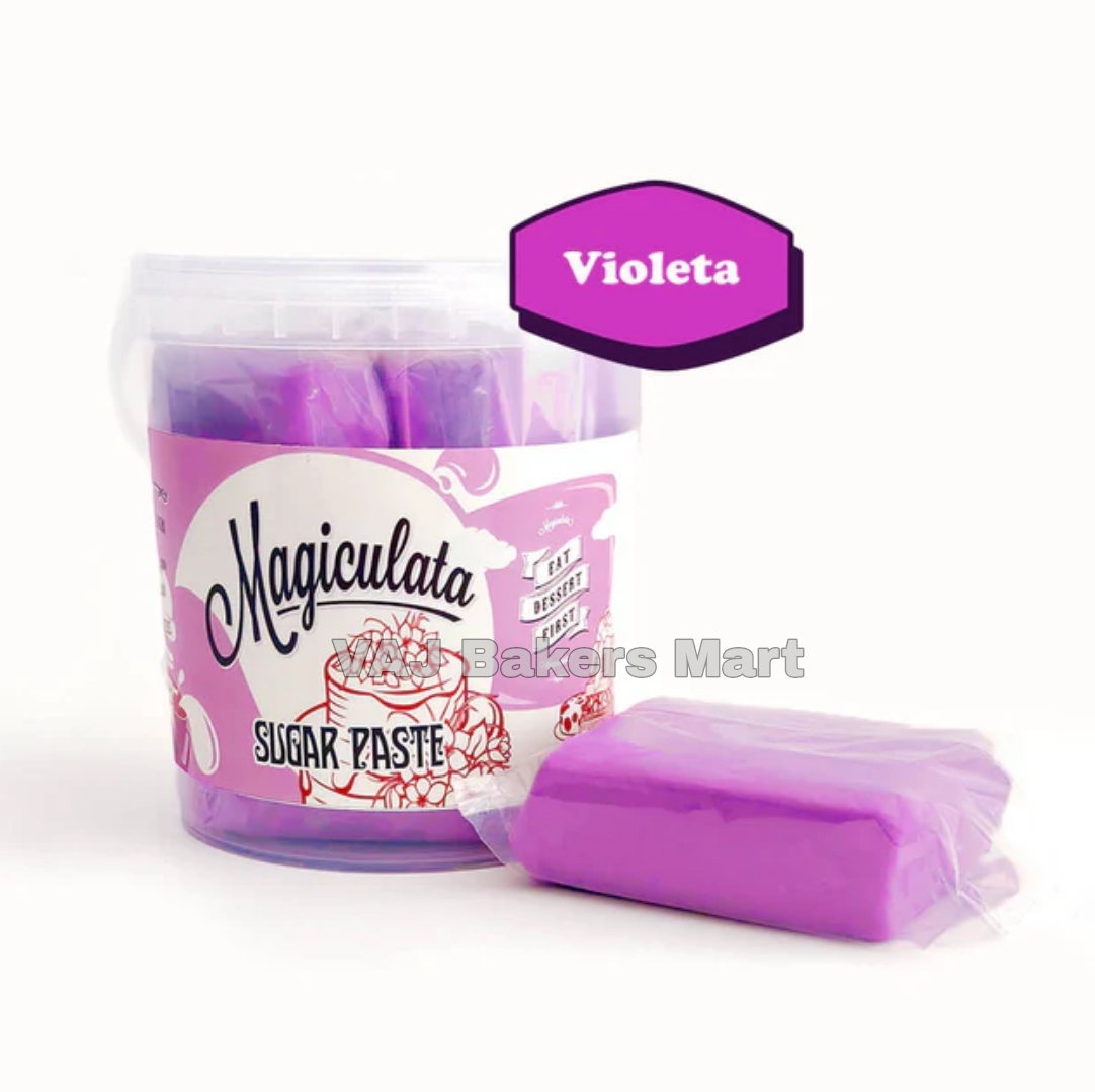 Sugar Paste Fondant Violeta 250grams- Magic Colours